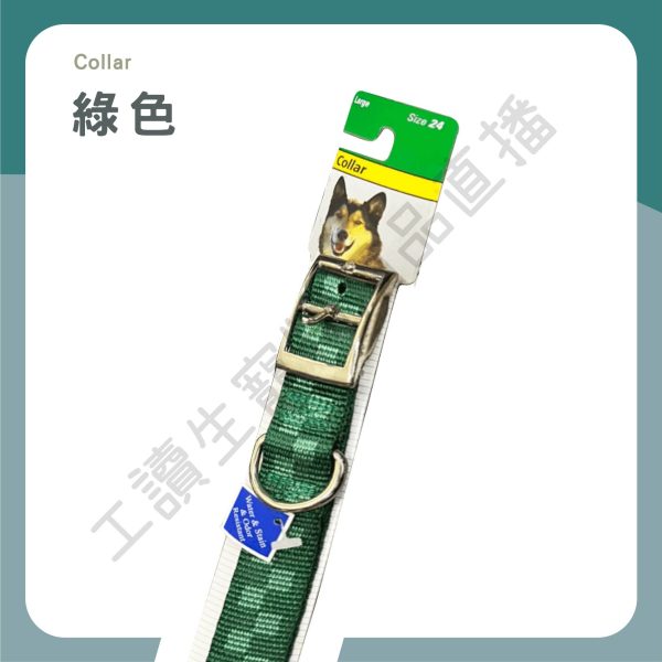 遇見毛寵 Collar 項圈 寵物項圈 62cm 大型犬 金屬扣環 尼龍材質 狗項圈 項圈 狗適用